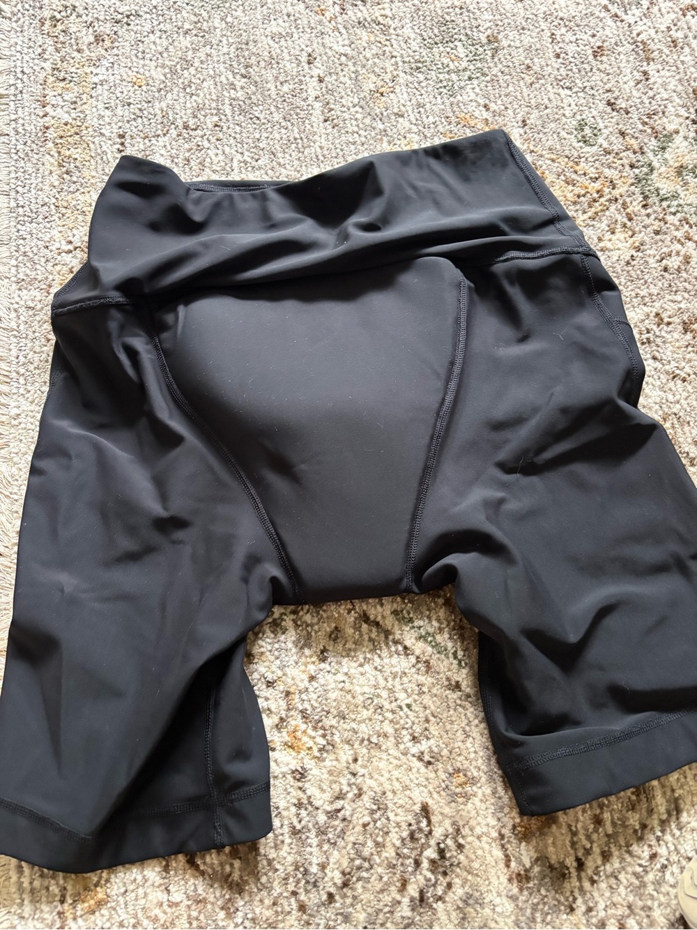 Black Padded Cycling Shorts
